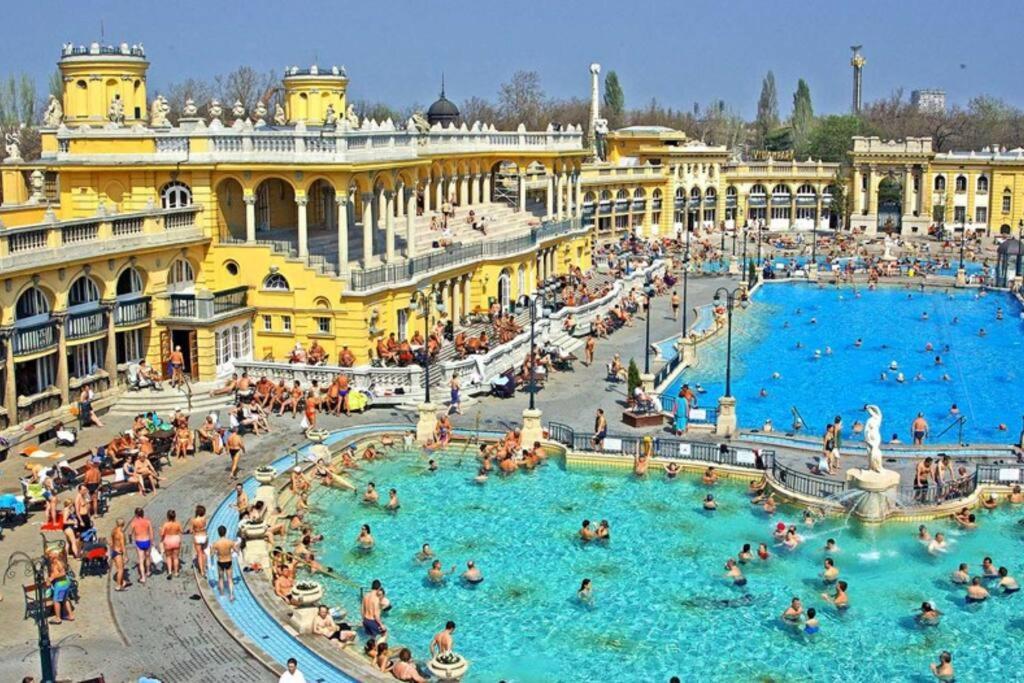 Cozy Budapest Vacation Studio Relax Close Spa 外观 照片